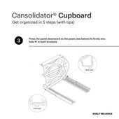 Cansolidator® Cupboard | 20 cans Shelf Reliance