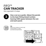 FIFO™ Can Tracker | Holds 54 Standard 10 to 15 Oz Cans Home & Garden | Kitchen & Dining | Kitchen Tools & Utensils | Kitchen Organizers | Can Organizers VMInnovations 