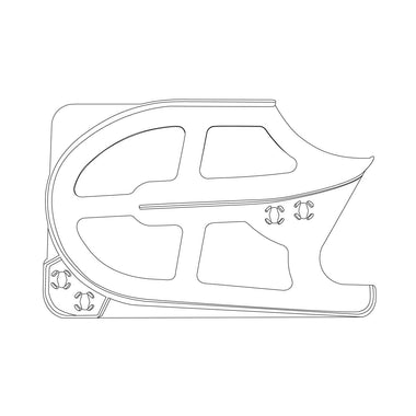 FIFO™ Mini Can Tracker Panel Shelf Reliance