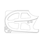 FIFO™ Mini Can Tracker Panel Shelf Reliance