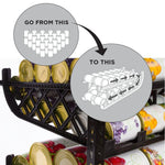 Maximizer Large Can Rotation Organizer | Holds 112 Cans Home & Garden | Kitchen & Dining | Kitchen Tools & Utensils | Kitchen Organizers | Can Organizers VMInnovations 