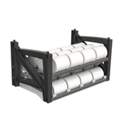 Shelf Reliance Cansolidator Max 60-can rotating food storage organizer