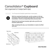 Cansolidator® Cupboard | 20 cans Shelf Reliance 