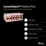 Cansolidator® Pantry Plus | 60 Can Food Holder Home & Garden | Kitchen & Dining | Kitchen Tools & Utensils | Kitchen Organizers | Can Organizers VMInnovations 