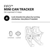 FIFO™ Mini Can Tracker Shelf Reliance 