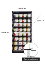 Maximizer Large Can Rotation Organizer Shelf Reliance 