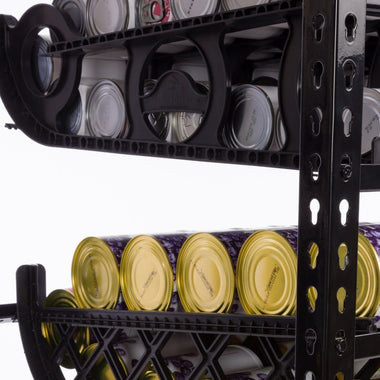 Maximizer Small Can Track Plastic Can Track Shelf Reliance 