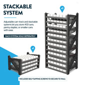 Shelf Reliance Cansolidator Max 156-can rotating food storage organizer